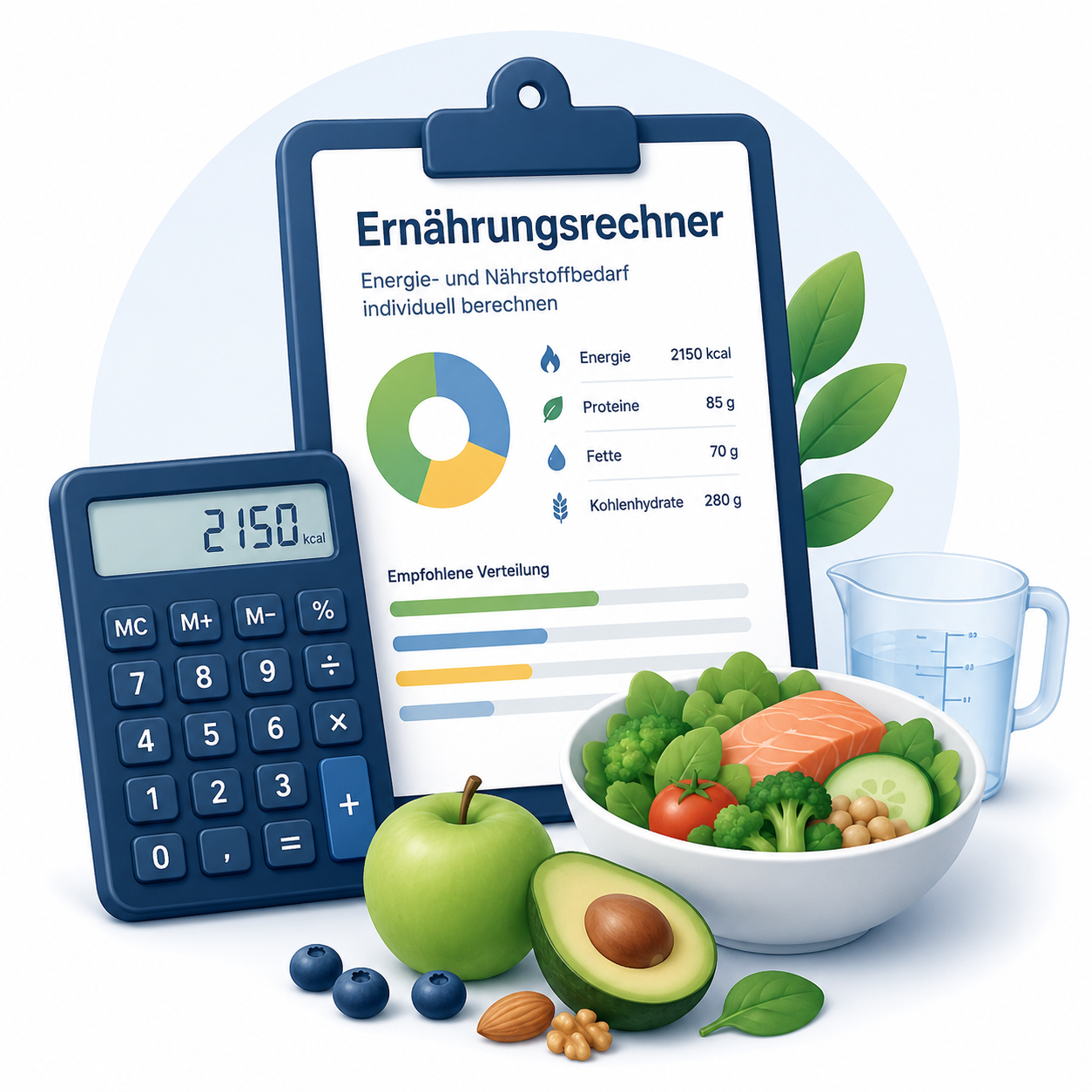 Illustration Ernährungsrechner